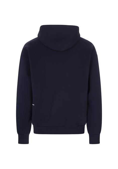 Unisex Navy Blue Signature Hoodie Core PANGAIA | 10000300NAVY BLUE